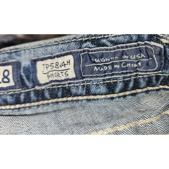 Miss Me Patriotic Americana Shorts Women Size 28 - Picture 6 of 9